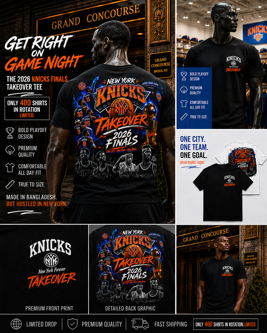 Exclusive Gear NYC limited edition graphic wear promo