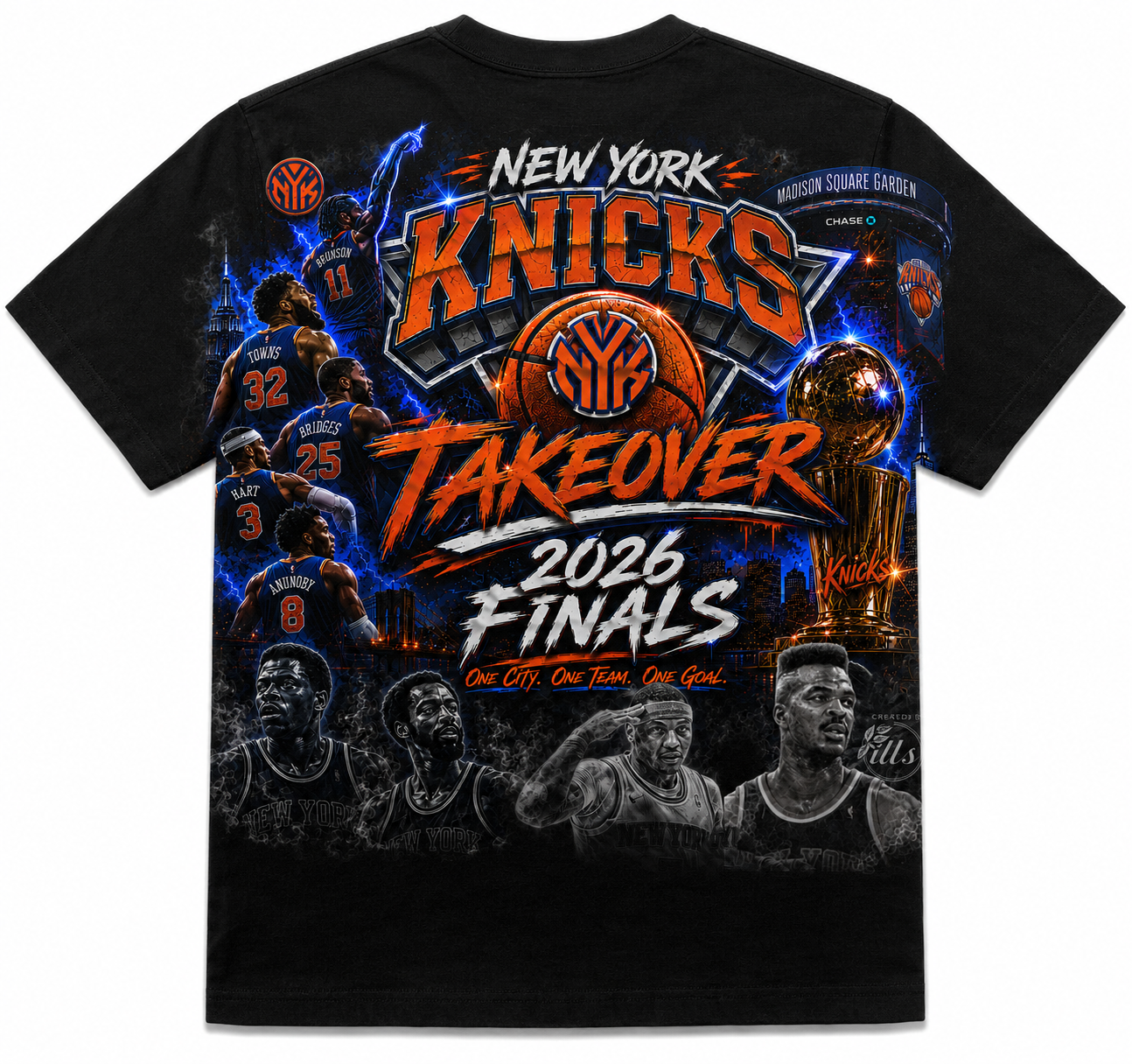 Exclusive Gear NYC shirt back graphic